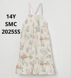 新品　SMC 金タグ 限定ウッドランドワンピース 14Y／ 定価4万円超のサムネイル