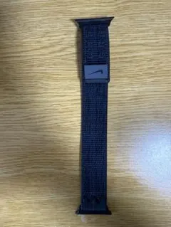 Apple watch バンド 46mm ブラック/ブルーNikeスポーツループ