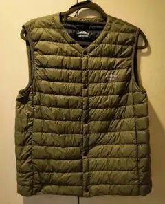 OUTDOOR PRODUCTS ダウンベスト Lサイズ オリーブ
