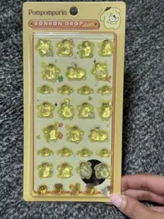 ボンボンドロップシール ぷくぷくシール ポムポムプリン サンリオ