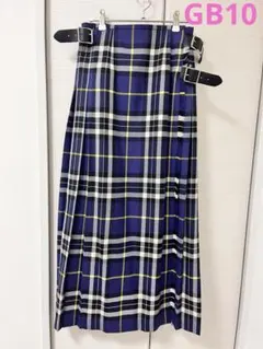 O'NEIL OF DUBLIN チェックキルトプリーツスカート GB 10