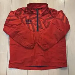 umbro アンブロ サッカーウェア 中綿 ピステ キッズ 120 裏起毛