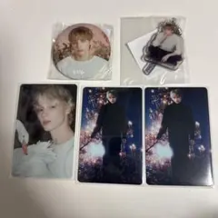 TXT ヒュニンカイ　カプセルトイ　缶バッジとアクリルキーホルダーセット