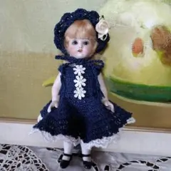 アンティークミニョネット Yahoo!オークション -「ミニョネット」(ビスクドール) (人形