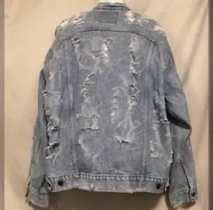 COTE MER コートメール リメイクダメージ加工ビッグデニムジャケット