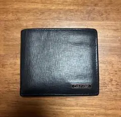 Calvin Klein 黒 二つ折り財布