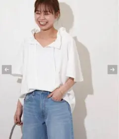 JOURNAL STANDARD relume フリルリボンTシャツのサムネイル