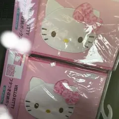 サンリオ　ハローキティ　ヒョウ柄キティ　フタつき収納ボックス アベイル　2個のサムネイル