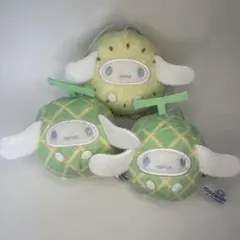 サンリオキャラクターズ フルーツきぐるみマスコット シナモロール3体セット