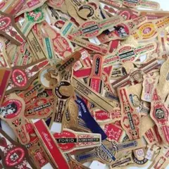 蚤の市ヴィンテージ シガーバンド 大量コレクション 約150枚 24種類
