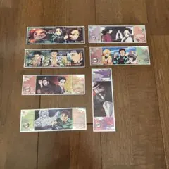 鬼滅の刃 ロングステッカー 7枚セット