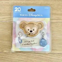 【ダッフィー 】　ハートフェルトレターズオブフレンドシップ　　カラビナ