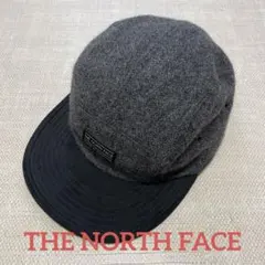 [美品]THE NORTH FACE 5PANEL JET CAP グレー 黒のサムネイル
