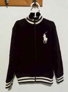 ラルフローレンのリバーシブルニットジャケット（キッズ：130㌢）