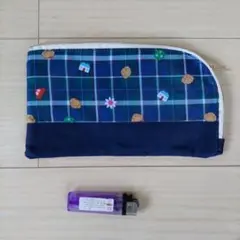 familiar ファミリア　抗菌フラットポーチ マスクケース ラン&ラブ