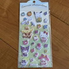 【正規品】サンリオ　マシュマロシール　ぷっくりシール