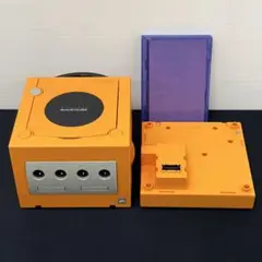 【ジャンク】ニンテンドー ゲームキューブ & ゲームボーイプレイヤー オレンジ