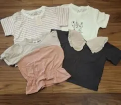 Tシャツ 4枚セット 100cm