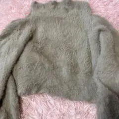 シャギーニット 長袖 トップス