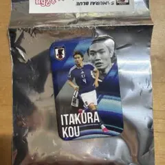 サッカー日本代表 板倉滉 長方形バッジ　バッジ　サムライブルー