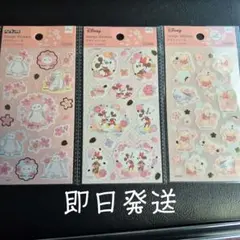 ディズニー デザインシールセット 桜