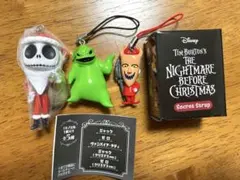 ナイトメア・ビフォア・クリスマス ガチャガチャ　シークレットストラップセット