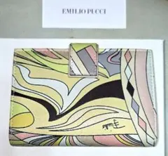 EMILIO PUCCI レザー二つ折り財布 新品未使用！ヴィンテージのサムネイル