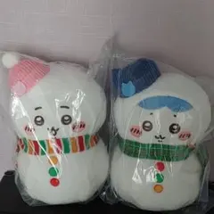 ちいかわエニマイくじ　A賞&B賞　ちいかわ、ハチワレぬいぐるみ２個セット