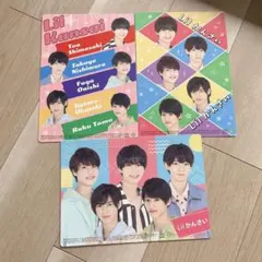 Lilかんさい　下敷き　3枚セット