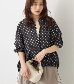 AMERICAN HOLIC ドットドロストシャツ　Mサイズ　中古