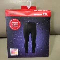 【新品】ユニクロ ヒートテック ウルトラウォームタイツ ブラック4XLサイズ