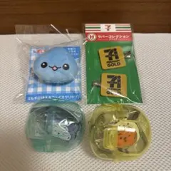 新品　未開封　前髪クリップ　しずくちゃん　セブンイレブン　クロミ　ポチャッコ