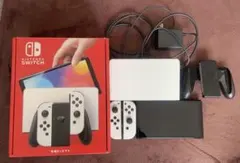 美品‼️Nintendo Switch (有機ELモデル) ホワイト