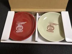 コメダ珈琲　福袋　紅白皿　ドムドムハンバーガー