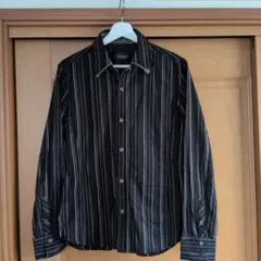 NICOLE CLUB FOR MEN ストライプ 長袖シャツ