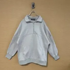 【250417】ZESICA ジップアップパーカー　ハーフジップ