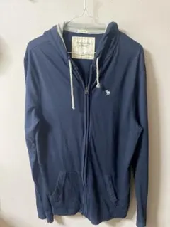 Abercrombie & Fitch ネイビー パーカー M