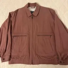 80s BURBERRY スイングトップ ブルゾン ボックスシルエット 短丈のサムネイル