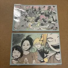 ヒロアカ　原画展　メモリアルコレクション　A組　緑谷　爆豪　轟