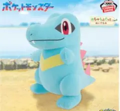 ポケットモンスター めちゃもふぐっとぬいぐるみ ワニノコ 約33cm