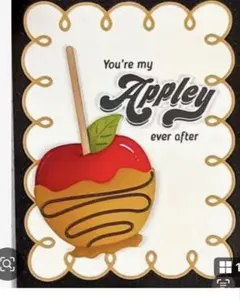 新品　あめりんご　カッティングダイ