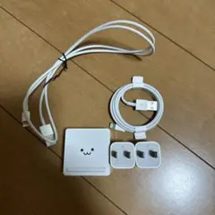 LightningケーブルとUSBアダプタセット