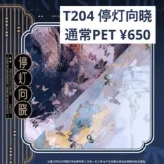 【T204】停灯向晓 背景マステ 切り売り 海外マスキングテープ