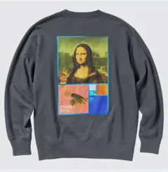 【美品】ユニクロUT ルーブル美術館コラボ スウェット モナリザ　Ｓユニセックス