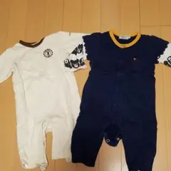 ロンパース 70 60 新生児　赤ちゃん　男の子　MIKI HOUSE