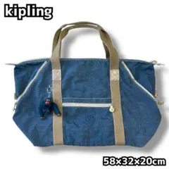 kipling キプリング レディース ボストンバッグ ネイビー