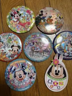 東京ディズニーランド 缶バッジセット