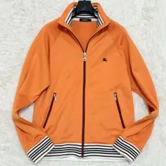 美品✨ バーバリーブラックレーベル トラックジャケット ブルゾン ホースロゴ