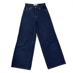 【極美品】レッドカード PLST限定 87470P ハイライズ ワイドデニム