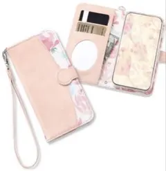 iPhone SE2 手帳型 ケース（ピンク）